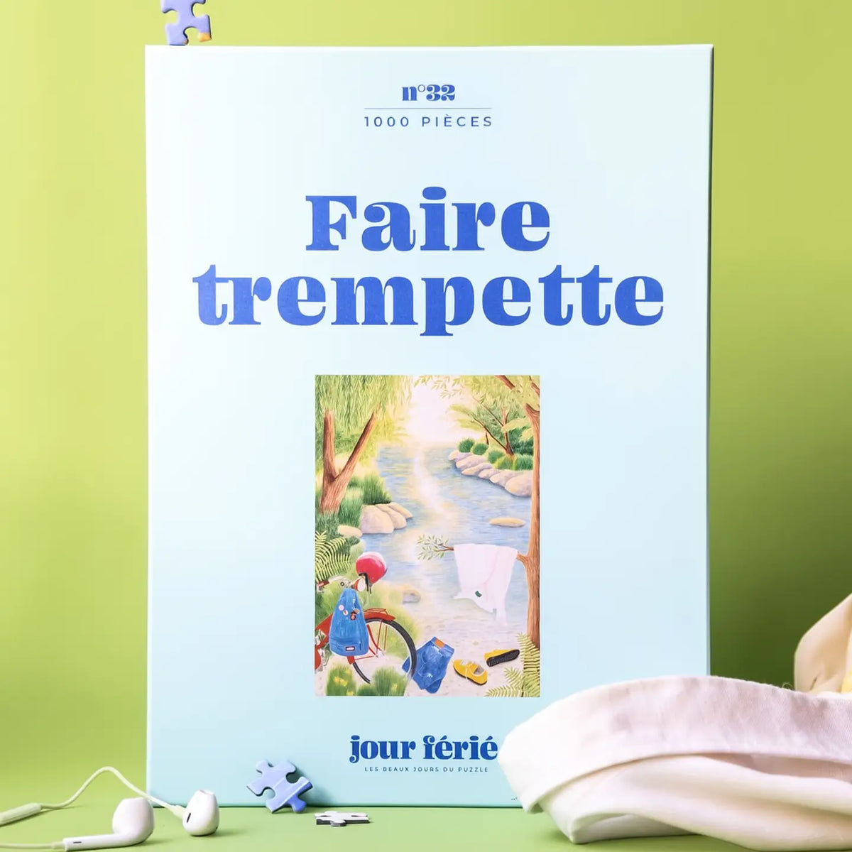 Puzzle Jour Férié "Darse un chapuzón" 1000 piezas