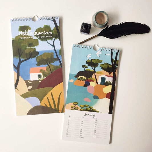 Calendario perpetuo Mediterranean