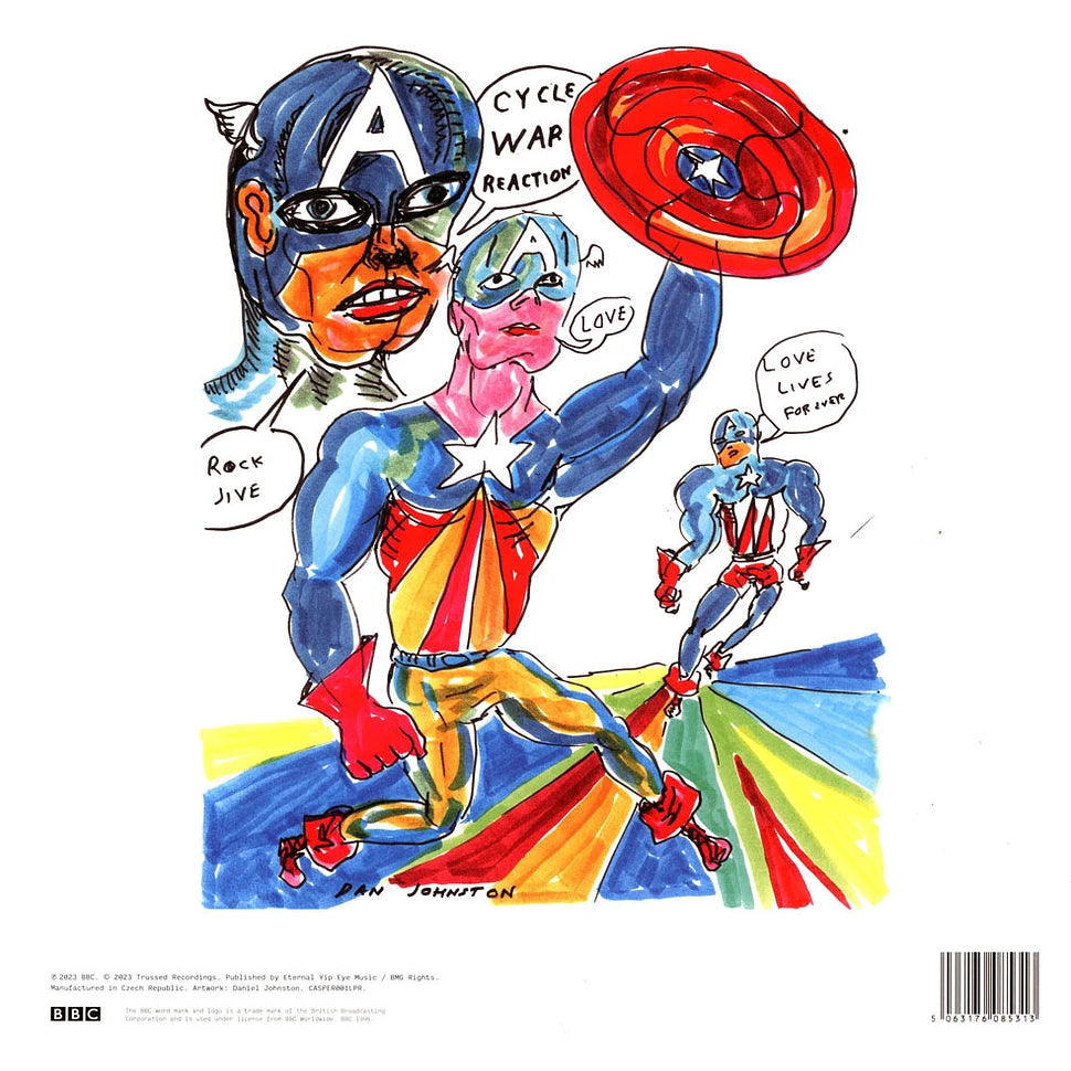 Daniel Johnston - Love Lives Forever (BBC Sessions 2003-2011) 2LP Rojo