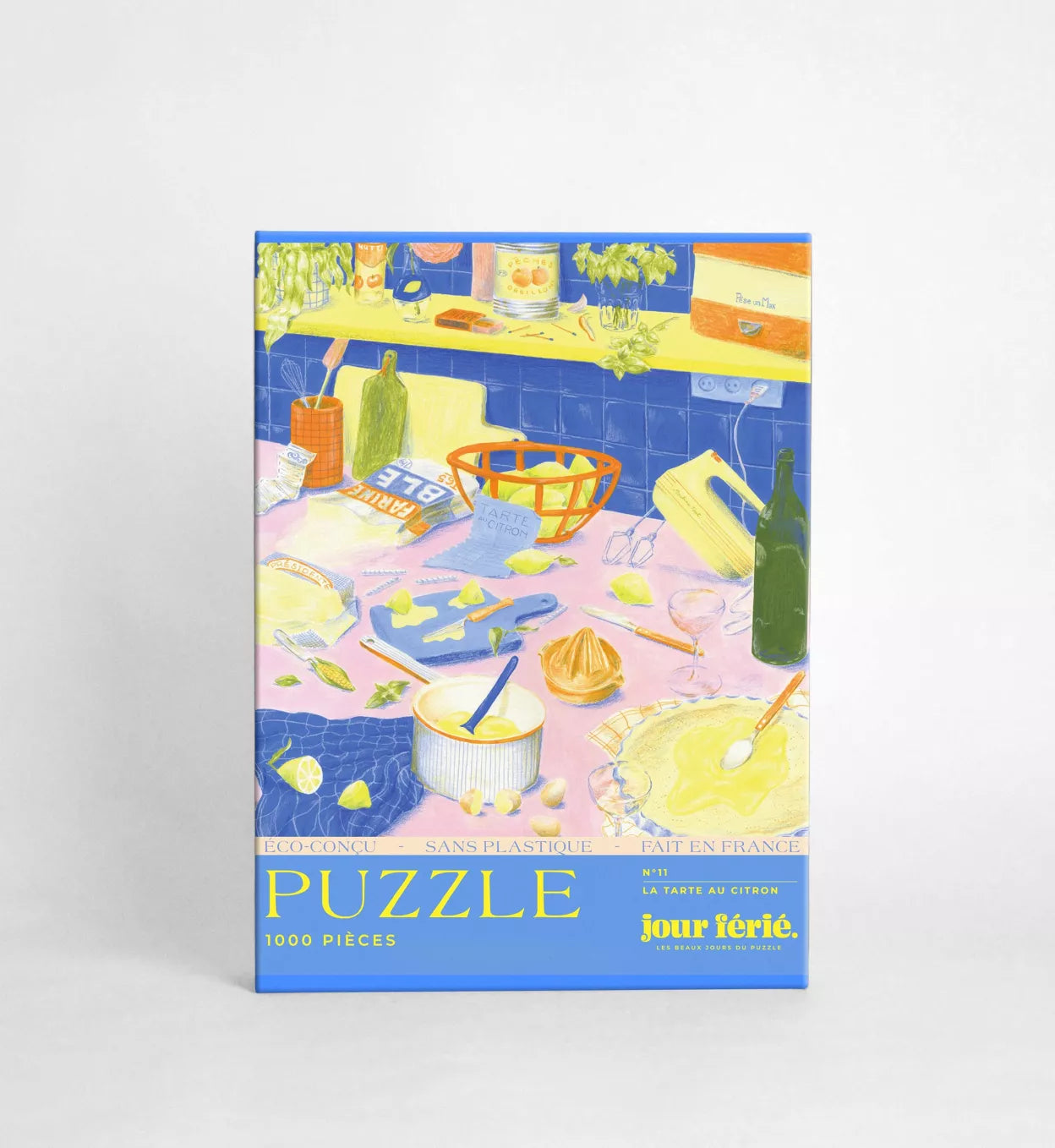 Puzzle Jour Férié "La tarte au citron" 1000 piezas