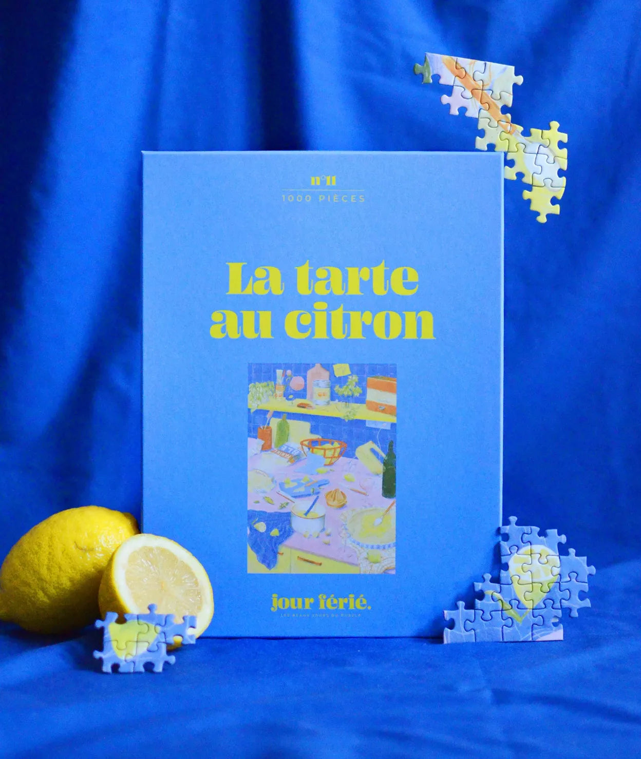 Puzzle Jour Férié "La tarte au citron" 1000 piezas