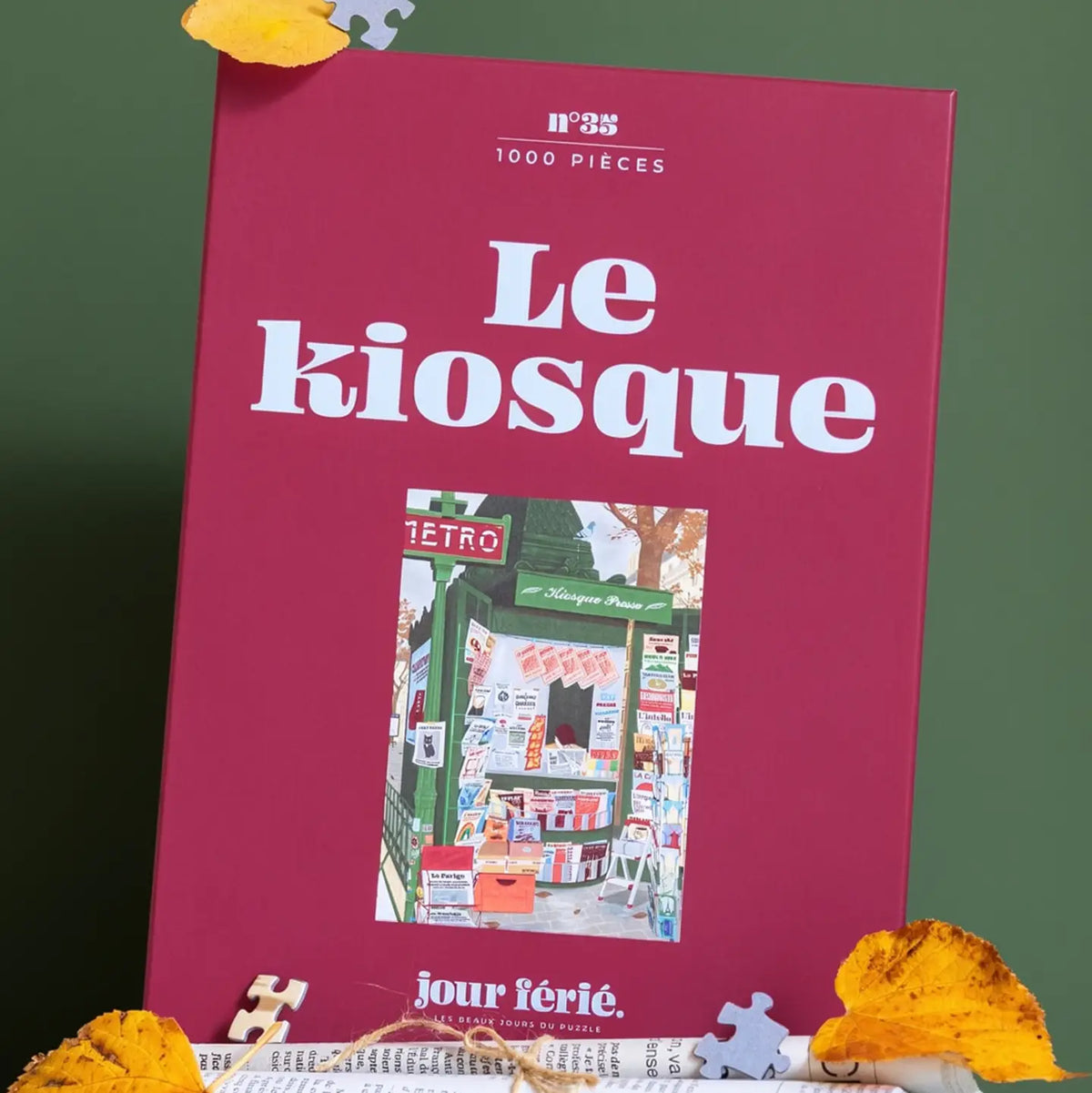 Puzzle Jour Férié "El kiosco" 1000 piezas