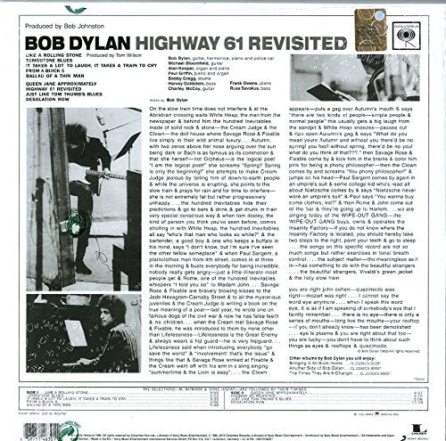 Bob Dylan - Highway 61 Revisited LP