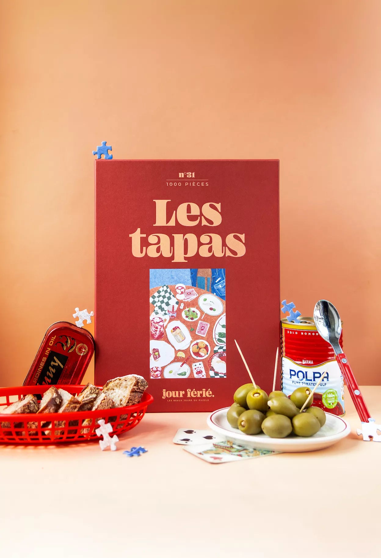 Puzzle Jour Férié "Les Tapas" 1000 piezas