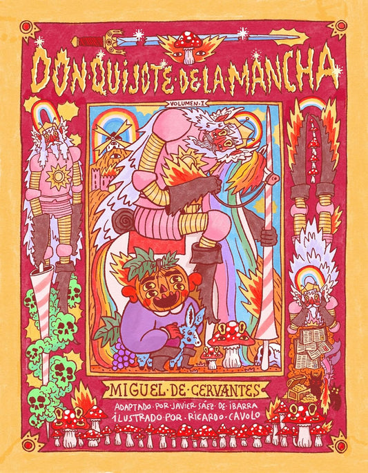 Don Quijote de La Mancha | Ilustrado por Ricardo Cavolo