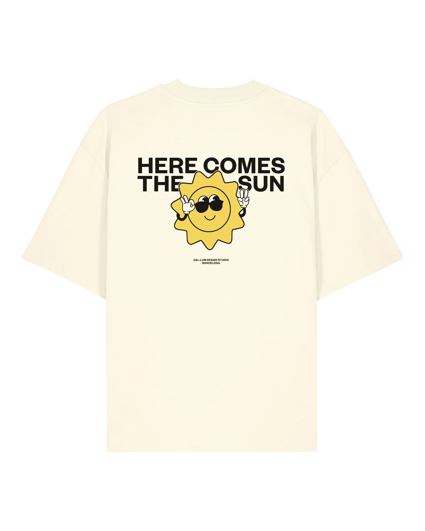 Camiseta Oversize Here comes the sun