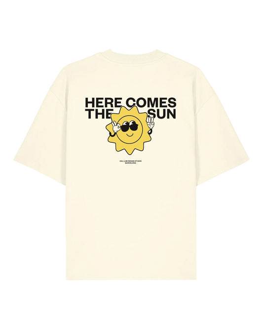Camiseta Oversize Here comes the sun