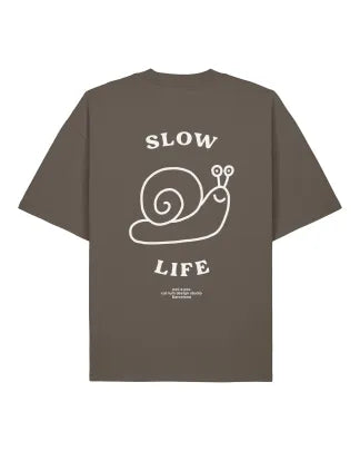 Camiseta Orgánica Unisex "Slow life"