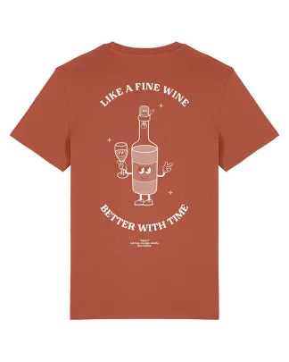 Camiseta Orgánica Unisex "Fine wine"