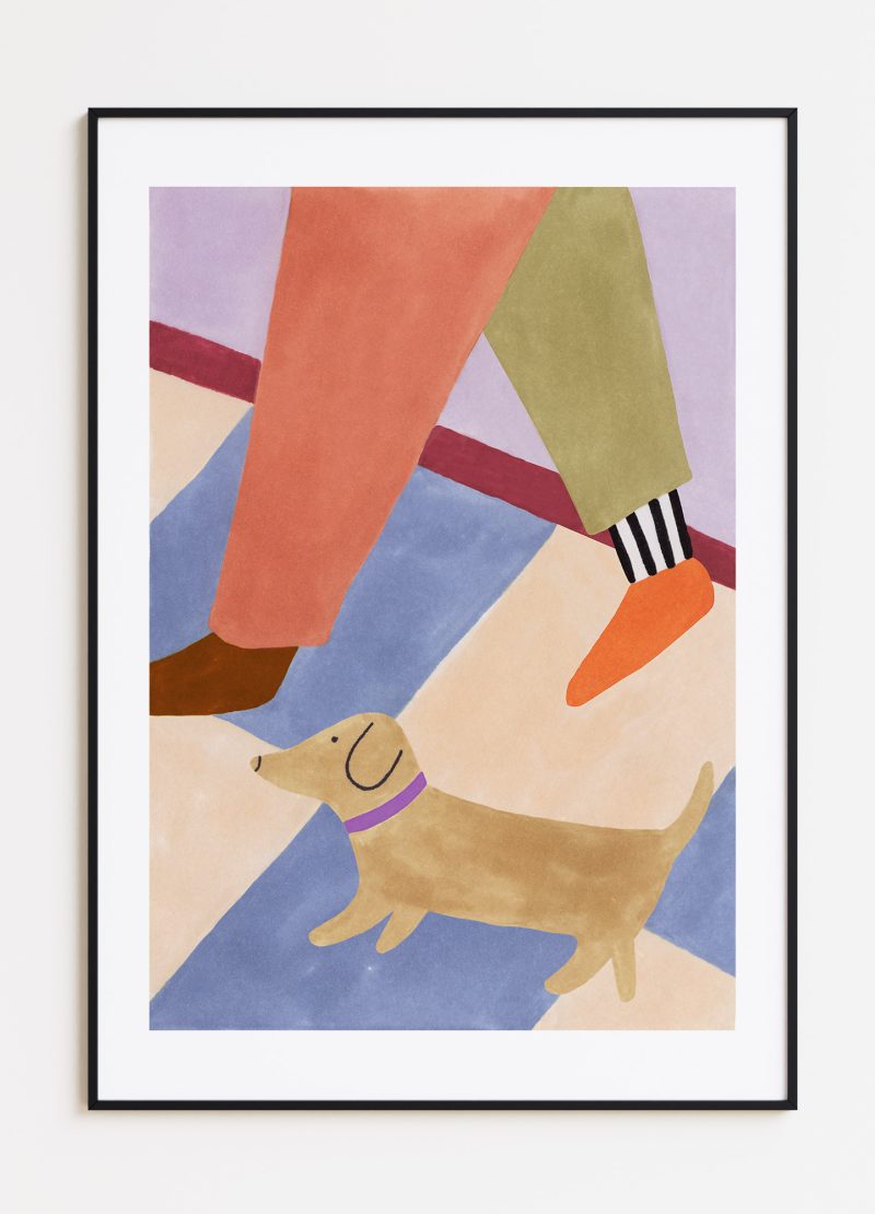 Perro ilustración