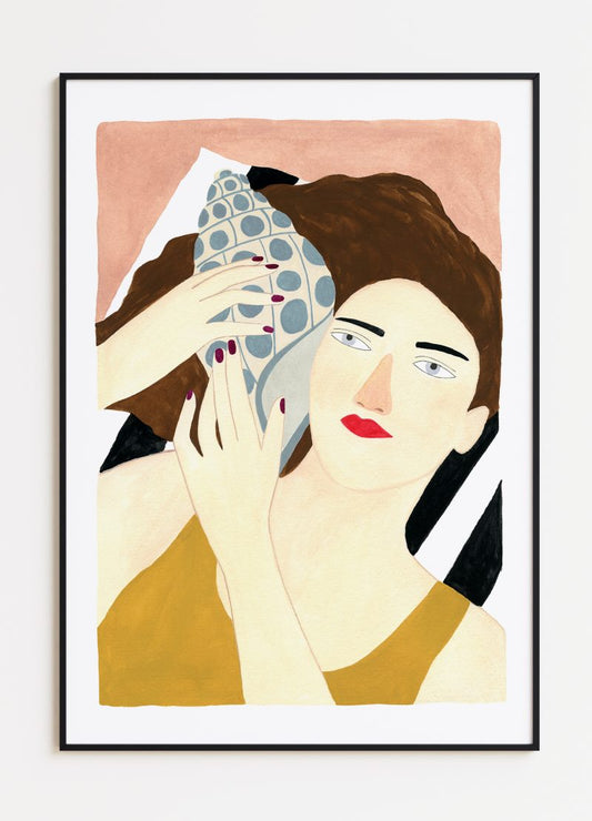 The sound of the sea