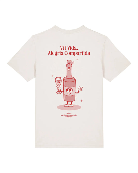 Camiseta Orgánica Unisex "Vi i vida"